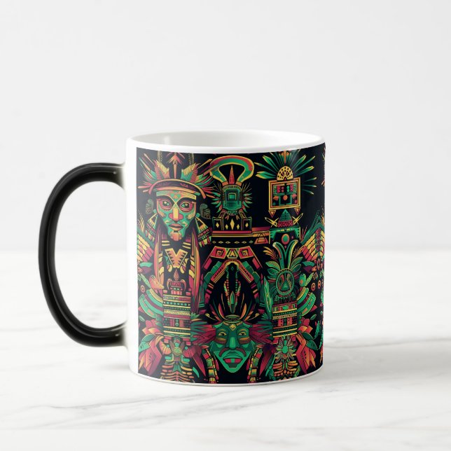 Caneca Mágica Cobalto "Paradigma Ancestral" 325 ml Morphi (Esquerda)
