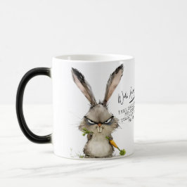Caneca Mágica Coelho Adorável Café Mug - Hoppy Sips À Frente