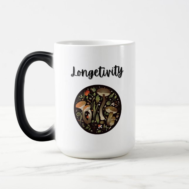 Caneca Mágica Coffee Mug com citação Inspiradora (Esquerda)