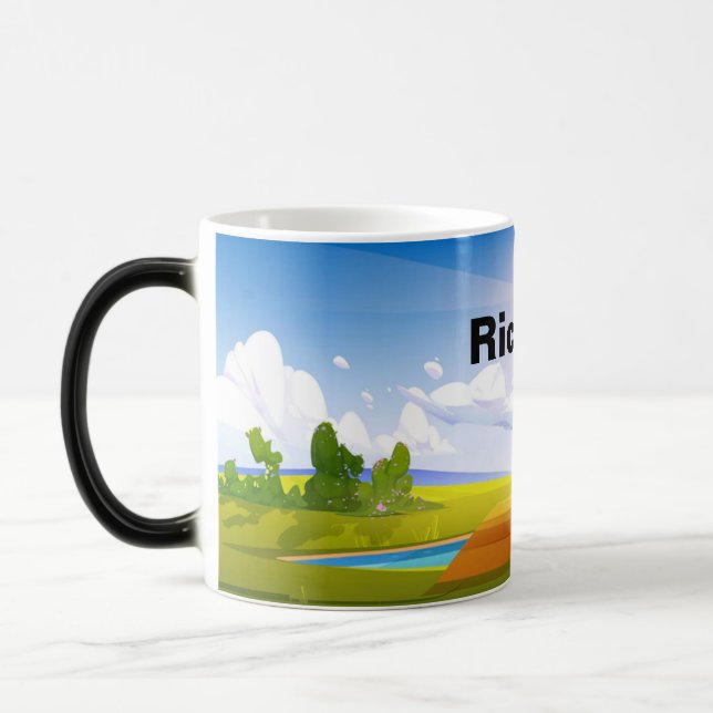 Caneca Mágica Coffee Mug de Golfer (Esquerda)