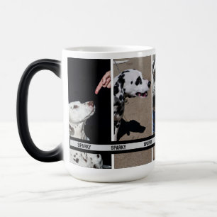 Caneca Mágica Colagem de Fotos Pet Personalizada para Telefone C