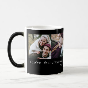 Caneca Mágica Colagem Fotográfica Personalizada Engraçado Cotaçã
