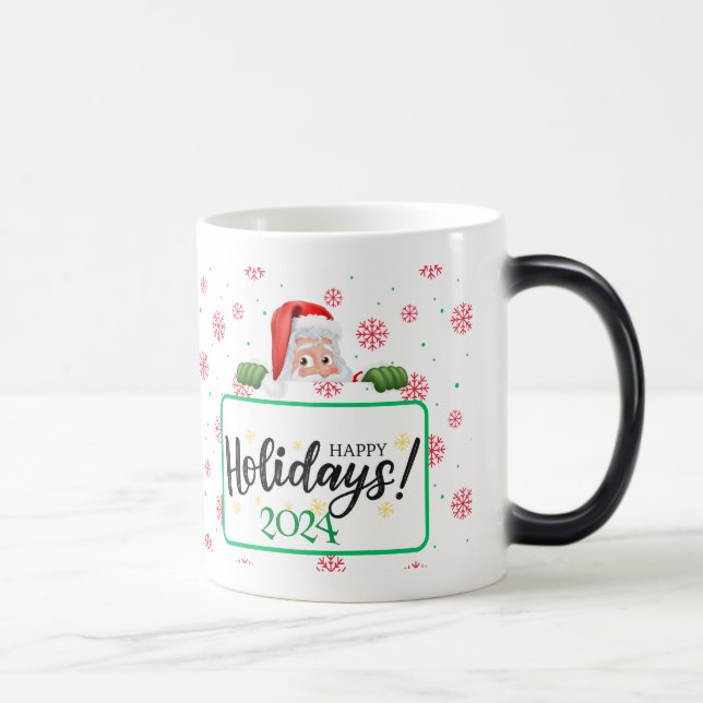 Caneca Mágica Coleção de Mug Natal de Férias 2024 (Direita)
