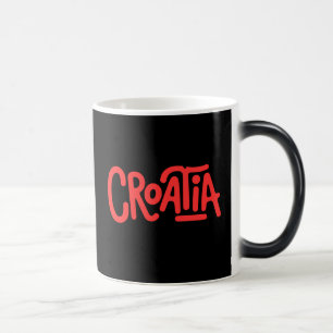 Caneca Mágica Colher de Medir Café da Croácia com Motivo de Patr