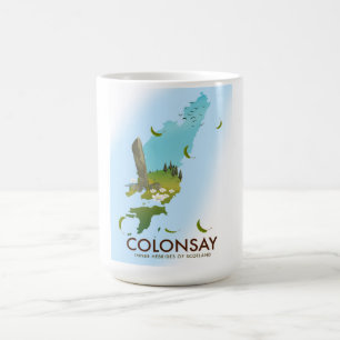 Caneca Mágica Colonsay Hébridas Interiores da Escócia poster de 