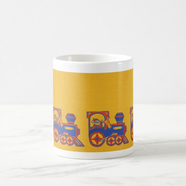 Caneca Mágica Comboio de papais noeis (Centro)