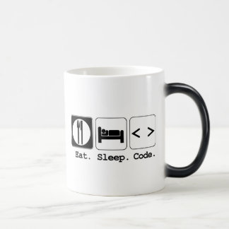 Caneca Mágica comer código de repouso