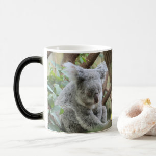 Caneca Mágica Comer.Dormir. Este urso coala teve um dia tão ocu