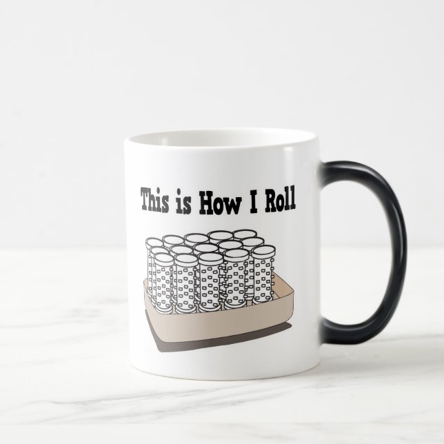 Caneca Mágica Como Rolar Cursores de Cabelo (Direita)