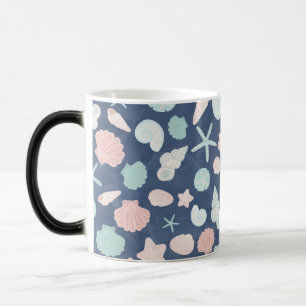 Caneca Mágica Conchas Costeiras Praia & Design Oceânico