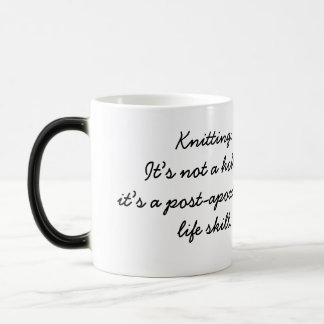 Caneca Mágica Confecção de malhas: uma habilidade