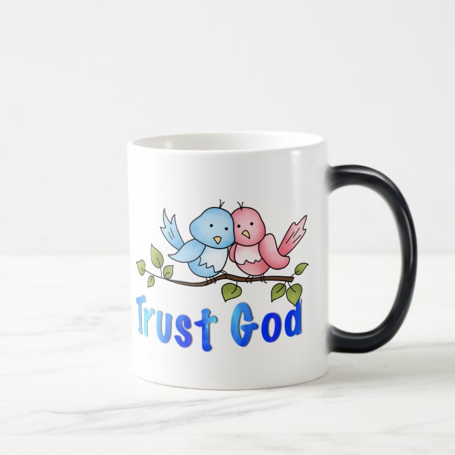 Caneca Mágica Confie em Deus Mug (Direita)