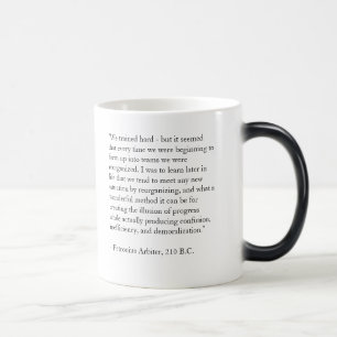 Caneca Mágica Conselho na reorganização