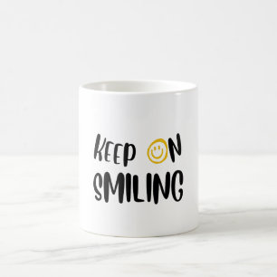 Caneca Mágica Continue sorrindo
