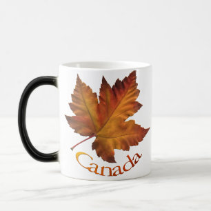 Caneca Mágica Copo da lembrança da folha de bordo de Canadá do