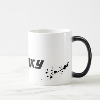 Caneca Mágica Copo de café de McLlarky da equipe