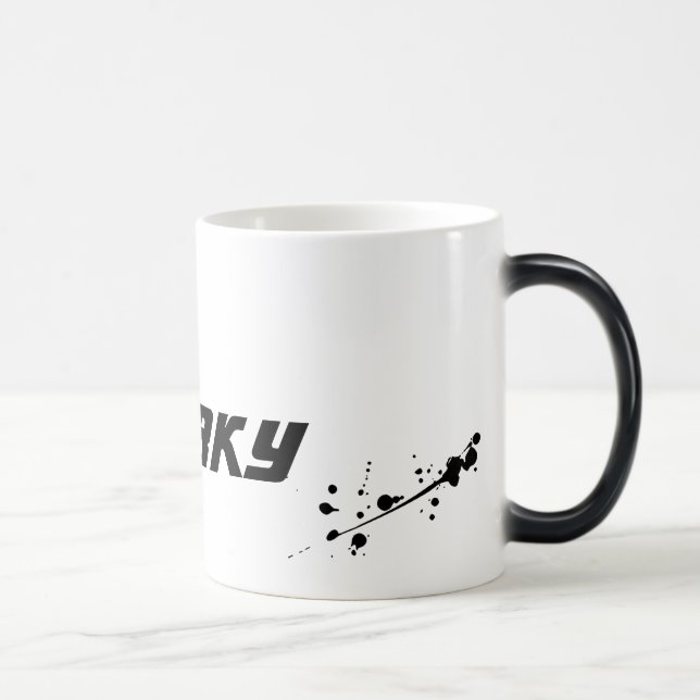 Caneca Mágica Copo de café de McLlarky da equipe (Direita)