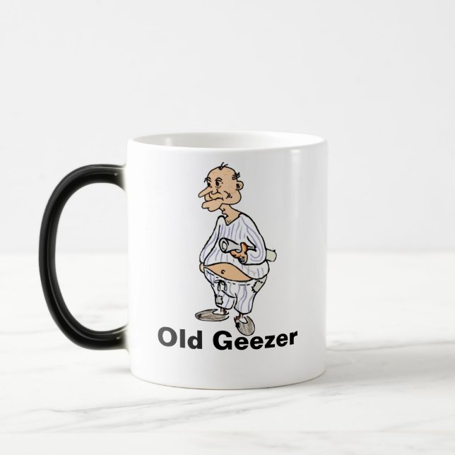 CANECA MÁGICA COPO DE CAFÉ VELHO DE GEEZEAR (Esquerda)
