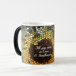 Caneca Mágica Copo Girassol