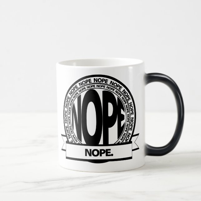 Caneca Mágica Copo velho grande de NOPE - mágica! (Direita)