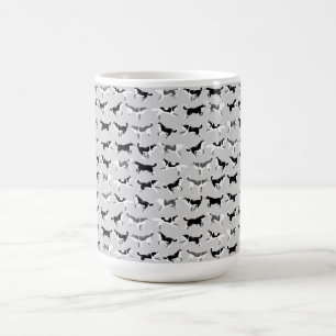 Caneca Mágica Copos roncos do cão de trenó do rouco Siberian de