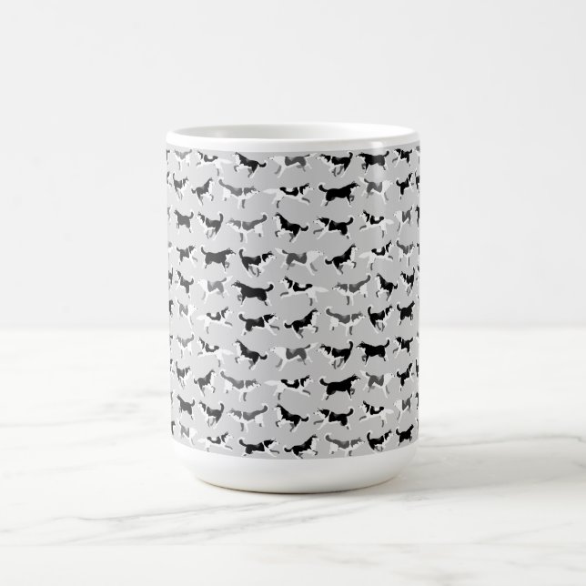 Caneca Mágica Copos roncos do cão de trenó do rouco Siberian de (Center)