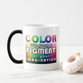 Caneca Mágica Cor: pigmento da imaginação COR MUDANDO Mug