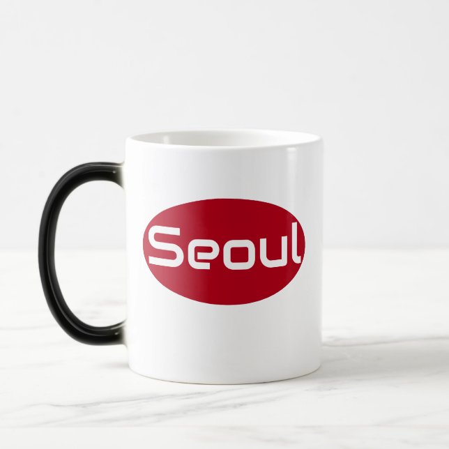 Caneca Mágica Coreia do Sul Seoul Mug (Esquerda)
