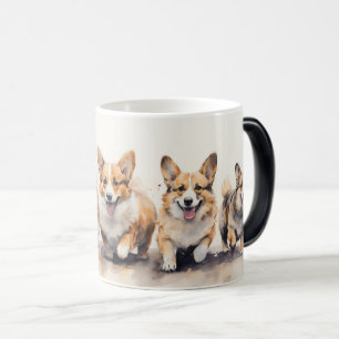 Caneca Mágica Corgi Mugs