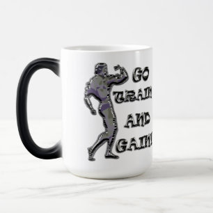 Caneca Mágica Corpo Construindo Poder Musculação Formação Malhaç