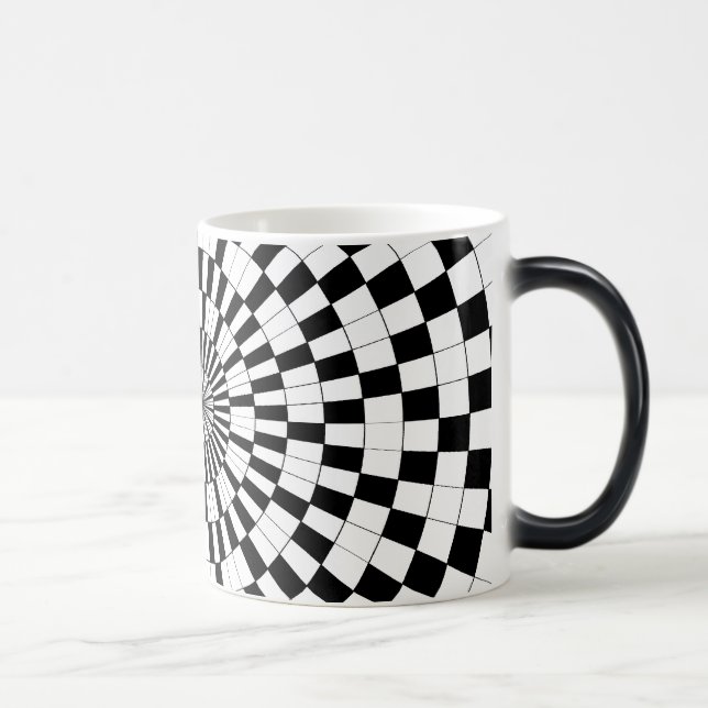 Caneca Mágica Counter Spirals Morphing Mug por Kenneth Yoncich (Direita)