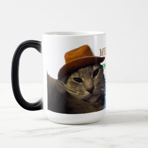 Caneca Mágica Cowboy Cat