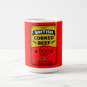Caneca Mágica Cozinha de Corned Beef Vintage