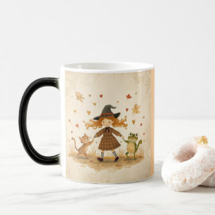Caneca Mágica Cozy Witch Coffee Mug Kind_Ones Whimsical Art