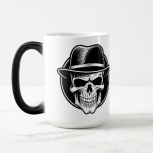 Caneca Mágica Crânio Fedora