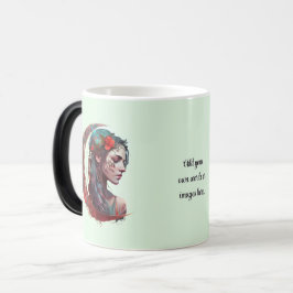 Caneca Mágica Create Your Own Boho Crescent Moon Goddess