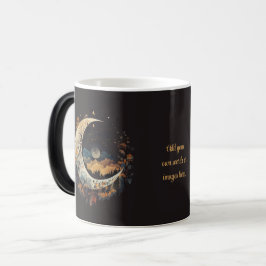 Caneca Mágica Create Your Own Boho Crescent Moon Landscape