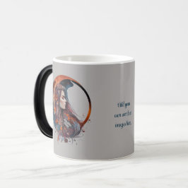 Caneca Mágica Create Your Own Floral Boho Autumn Moon