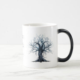 Caneca Mágica Crie a sua árvore azul mítica