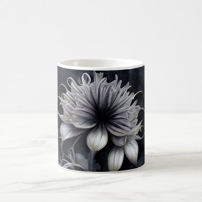 Caneca Mágica Crie As Suas Próprias Flores Góticas Românticas (Centro)