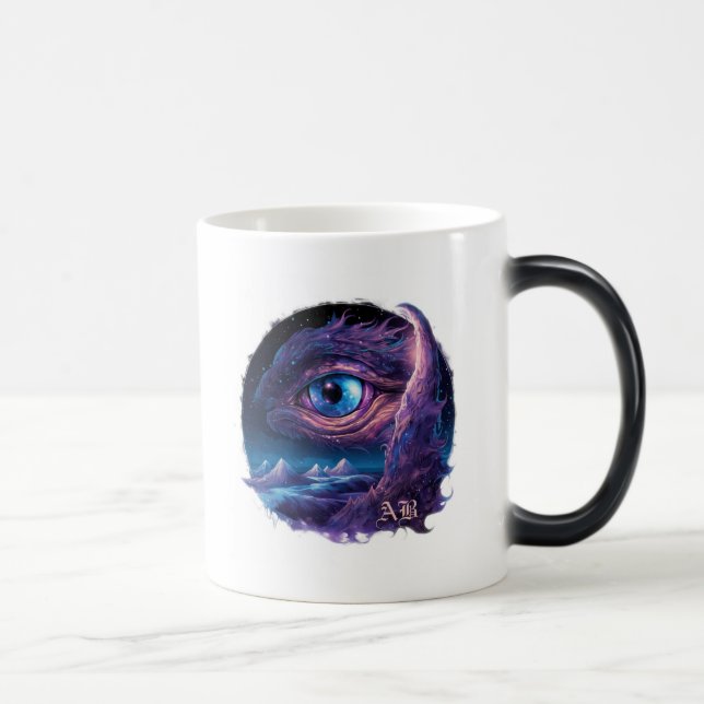 Caneca Mágica Crie o olho do seu dragão místico (Direita)