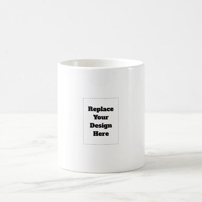 Caneca Mágica Crie o Seu Próprio branco (Centro)