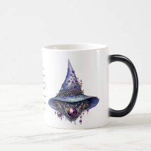 Caneca Mágica Crie O Seu Próprio Chapéu De Bruxa Cristal Com Cer