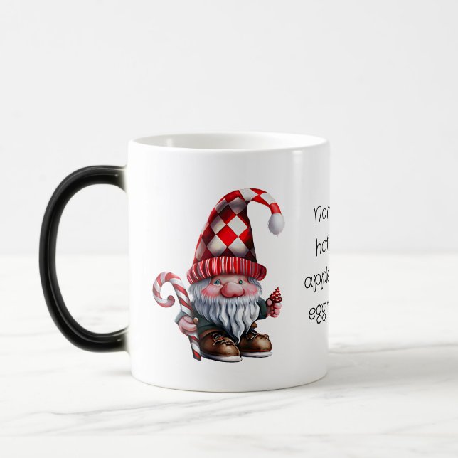 Caneca Mágica Crie O Seu Próprio Gnomo De Natal Limitado (Esquerda)