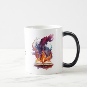 Caneca Mágica Crie o seu próprio livro ortográfico de incêndio