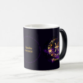 Caneca Mágica Crie Os Seus Próprios Peixes Celestiais Roxos Zodi