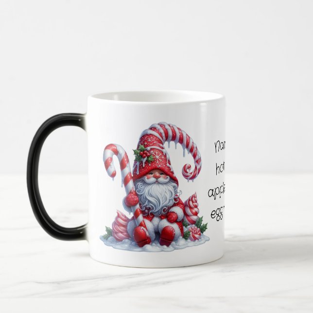 Caneca Mágica Crie Seu Gnomo de Natal Regal Peppermint (Esquerda)