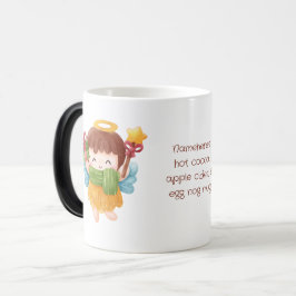 Caneca Mágica Crie seu próprio anjo de Natal bonito