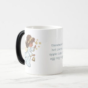 Caneca Mágica Crie seu próprio Anjo de Natal do Latim Stark Bell