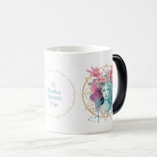 Caneca Mágica Crie Seu Próprio Belo Zodíaco de Virgem